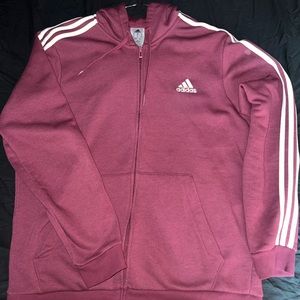 Adidas Crimson Unisex Hoodie Size XL